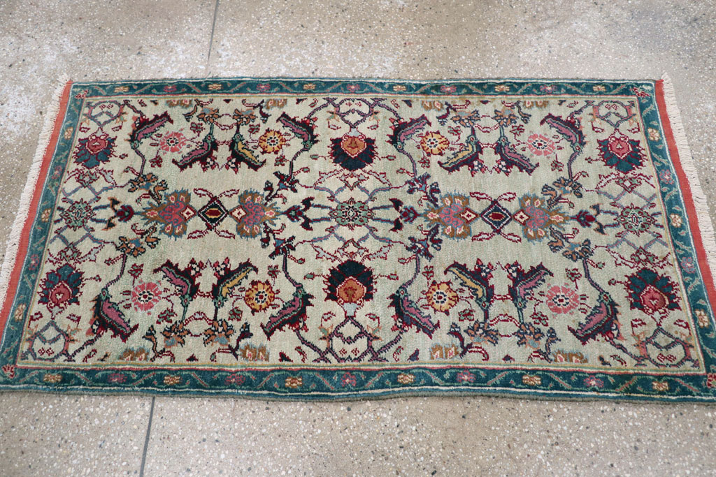 Antique Indian Agra Rug (Pair: 1 of 2), No.15746 - Galerie Shabab