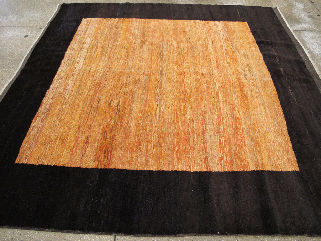 Vintage Turkish Anatolian Modernist Carpet, No.15836 - Galerie Shabab