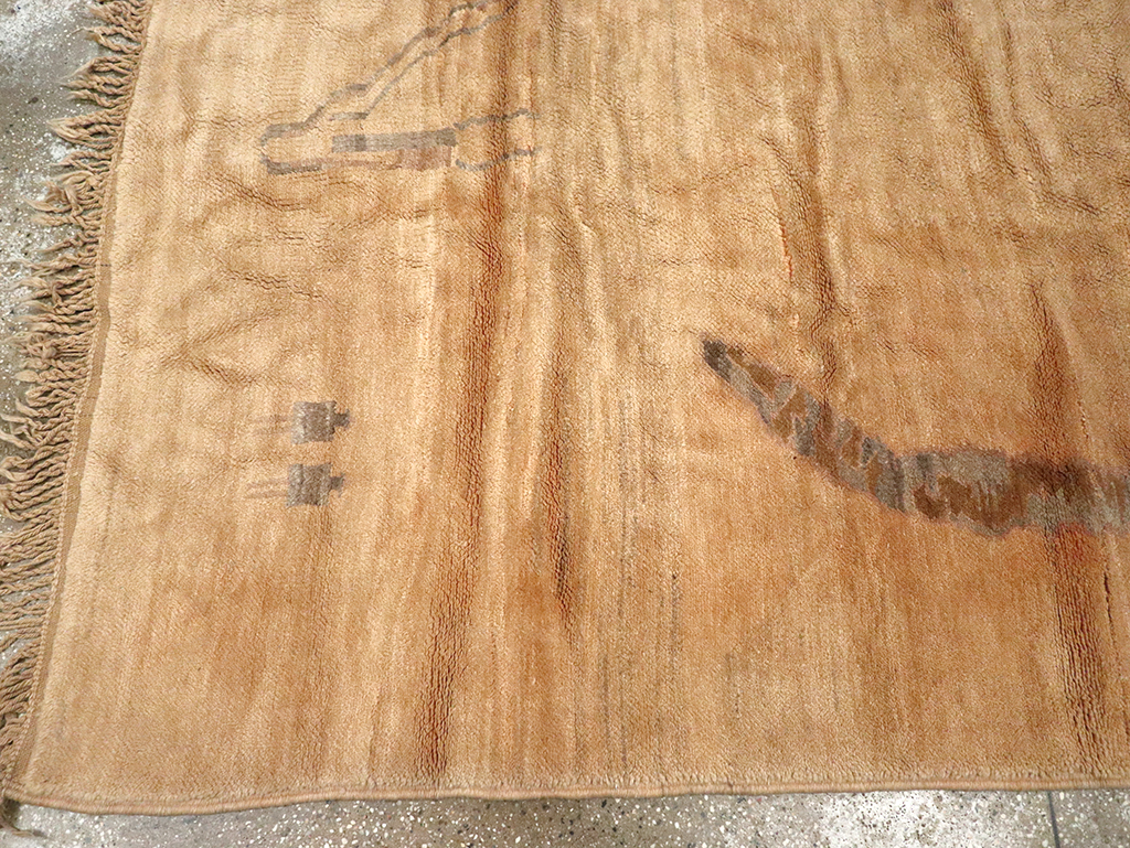 Modern Moroccan Square Carpet, No.16092 - Galerie Shabab