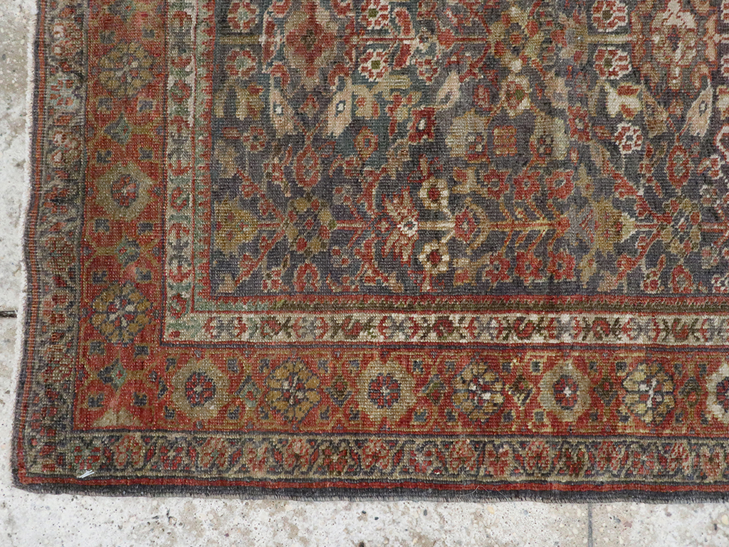 Antique Persian Mahal Rug, No.16199 - Galerie Shabab