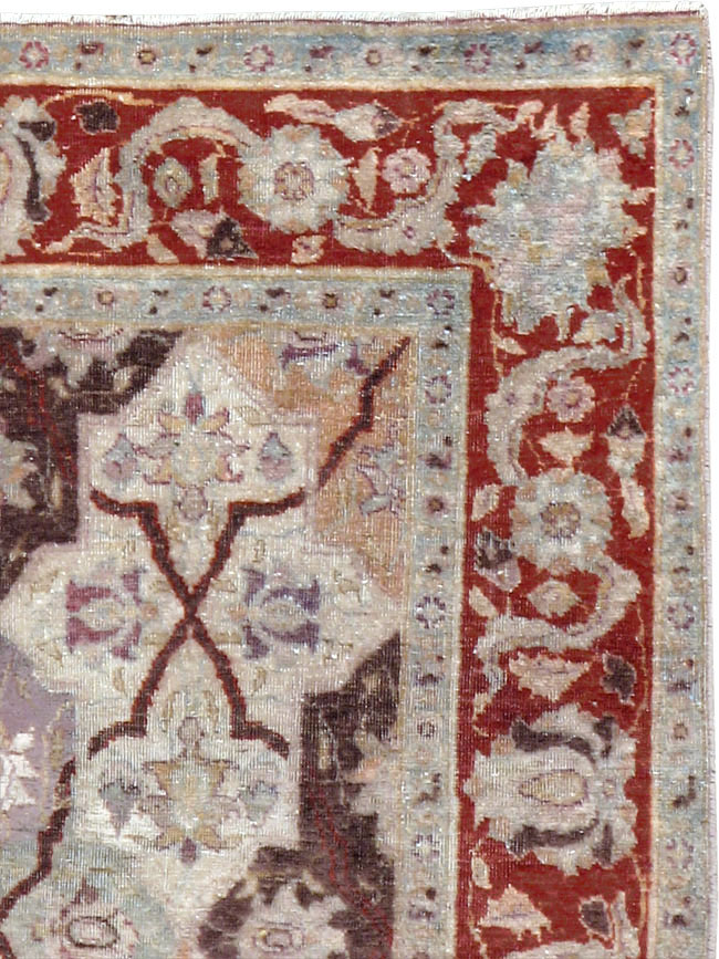 Vintage Persian Tabriz Rug, No.16327 - Galerie Shabab