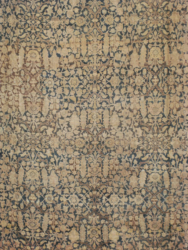 Antique Persian Tabriz Carpet, No.16410 - Galerie Shabab