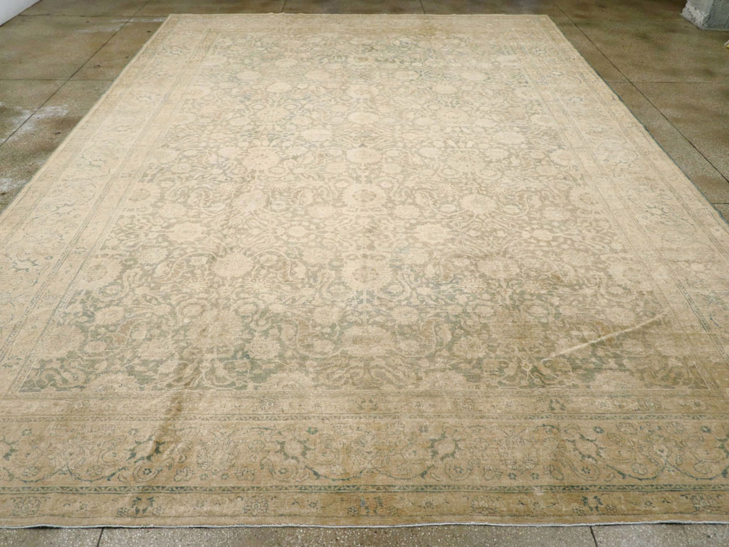 Antique Persian Tabriz Carpet, No.16413 - Galerie Shabab