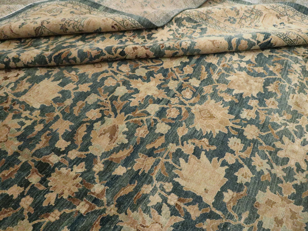 Antique Persian Tabriz Carpet, No.16660 - Galerie Shabab