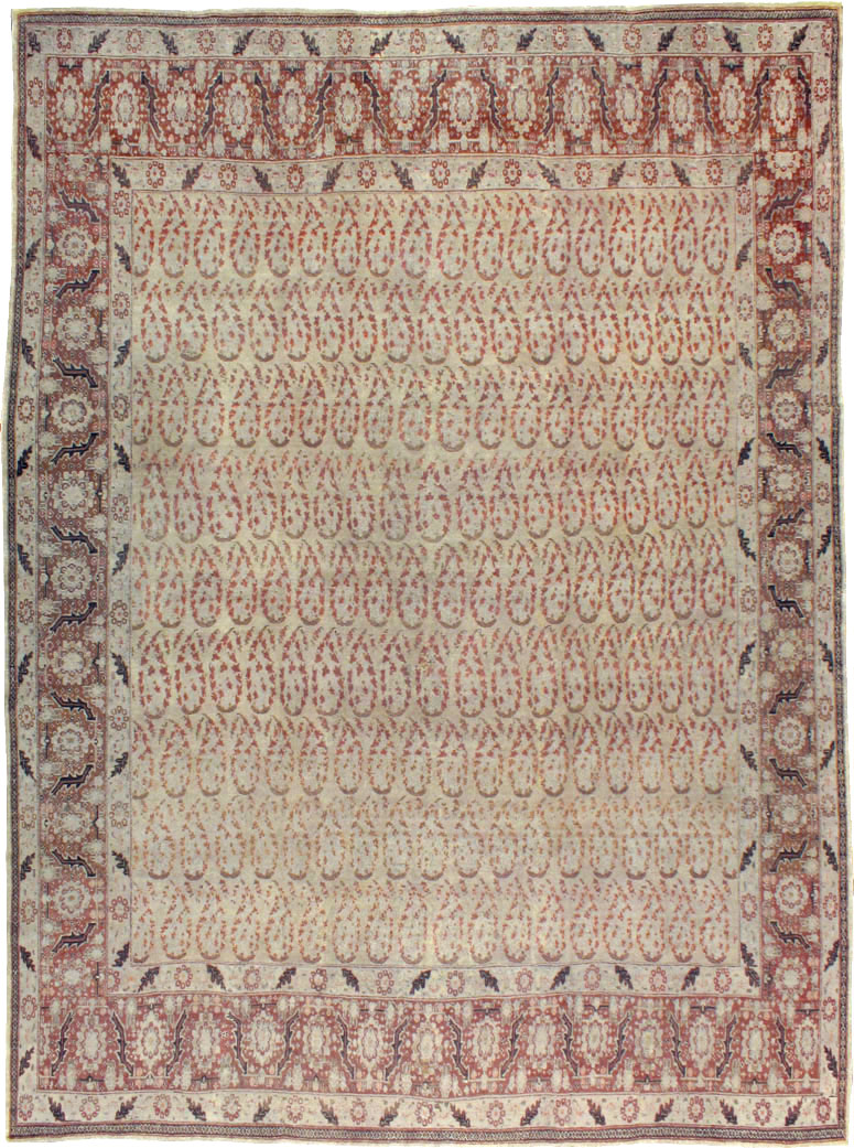 Antique Persian Tabriz Rug, No.16794 - Galerie Shabab