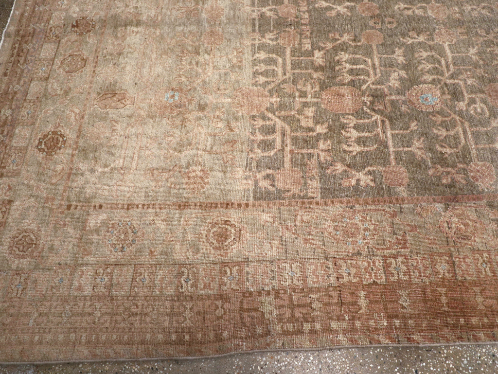 Antique East Turkestan Khotan Wide Gallery Runner, No.16928 - Galerie Shabab