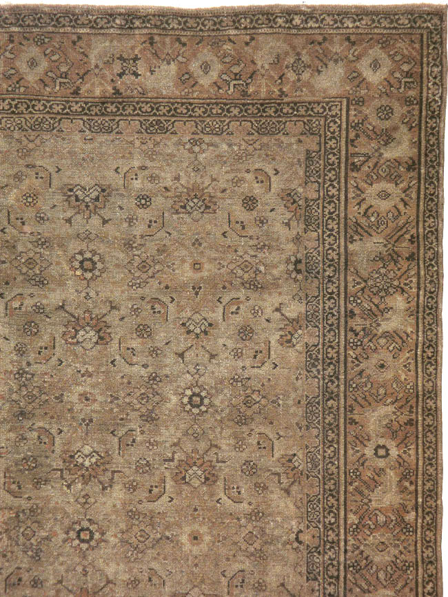Antique Persian Malayer Gallery Carpet, No.16947 - Galerie Shabab