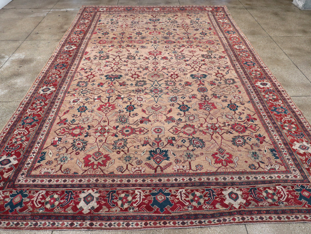 Antique Persian Mahal Carpet, No.16950 - Galerie Shabab