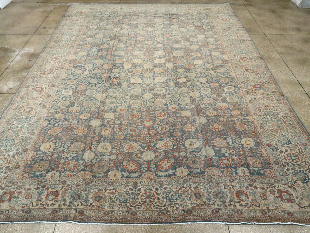 Antique Persian Tabriz Carpet, No.17016 - Galerie Shabab