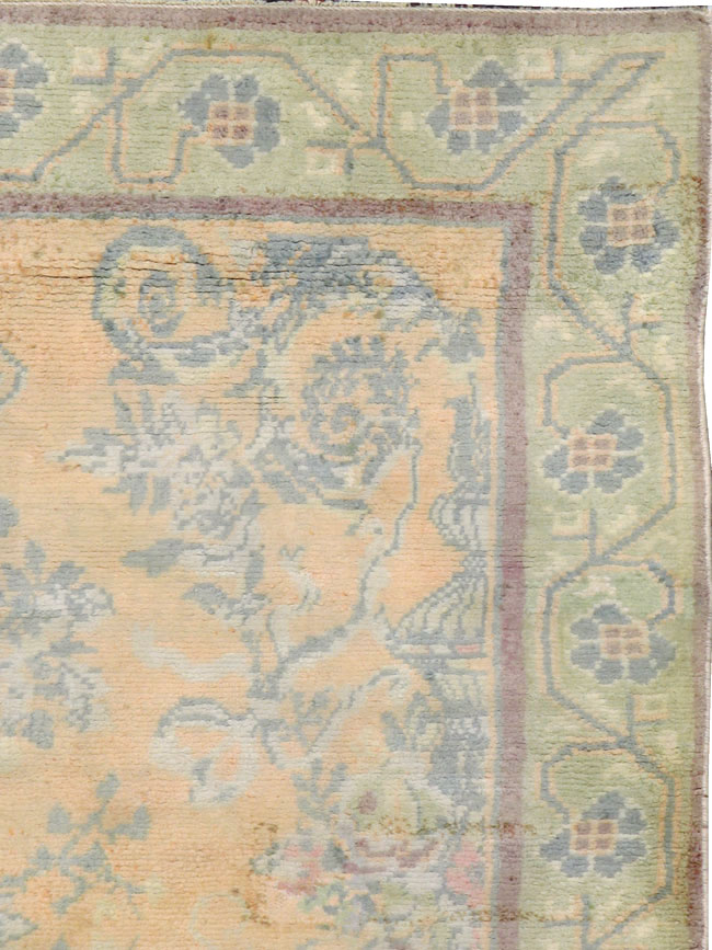 Vintage Indian Cotton Agra Wide Gallery Runner , No.17048 - Galerie Shabab