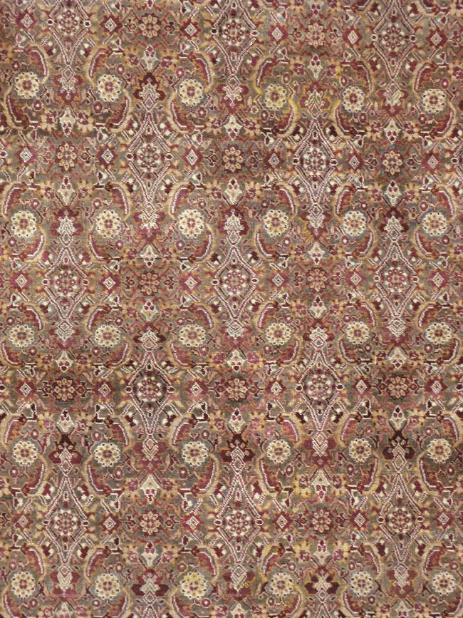 Antique Indian Agra Carpet, No.17050 - Galerie Shabab