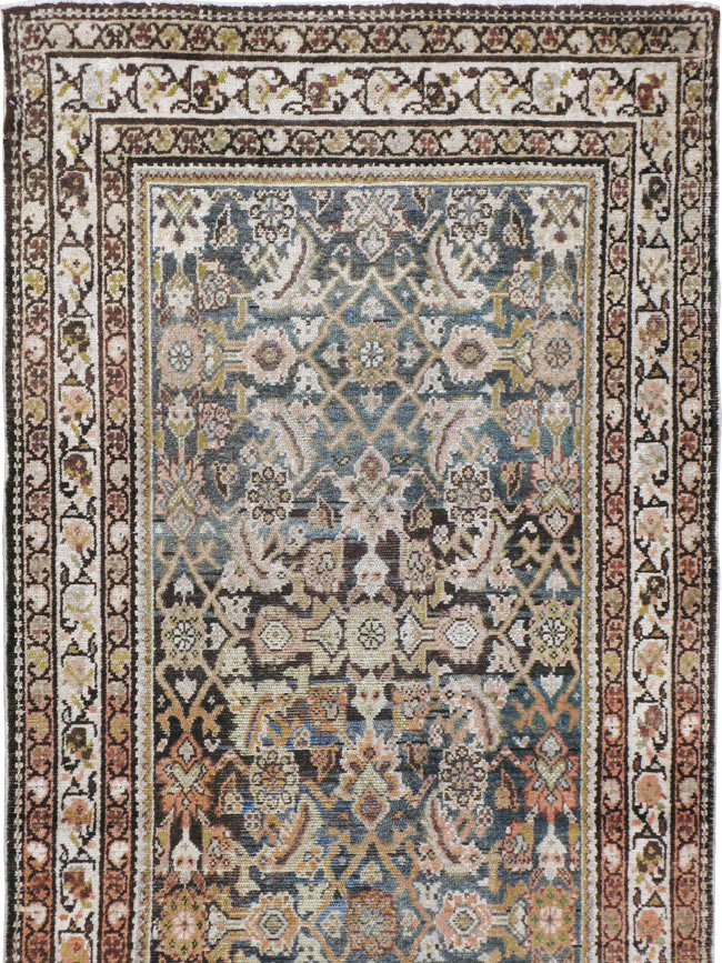 Vintage Persian Malayer Runner, No.17109 - Galerie Shabab
