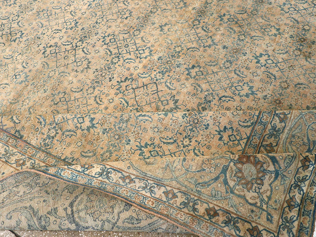 Antique Persian Tabriz Carpet, No.17171 - Galerie Shabab