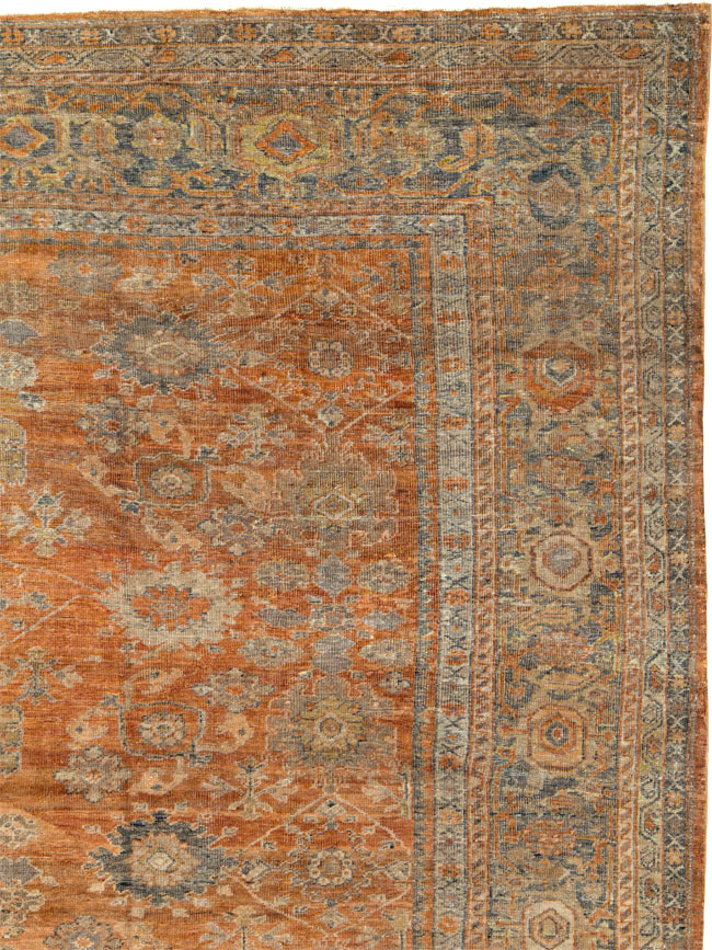 Antique Persian Mahal Carpet, No.17191 - Galerie Shabab