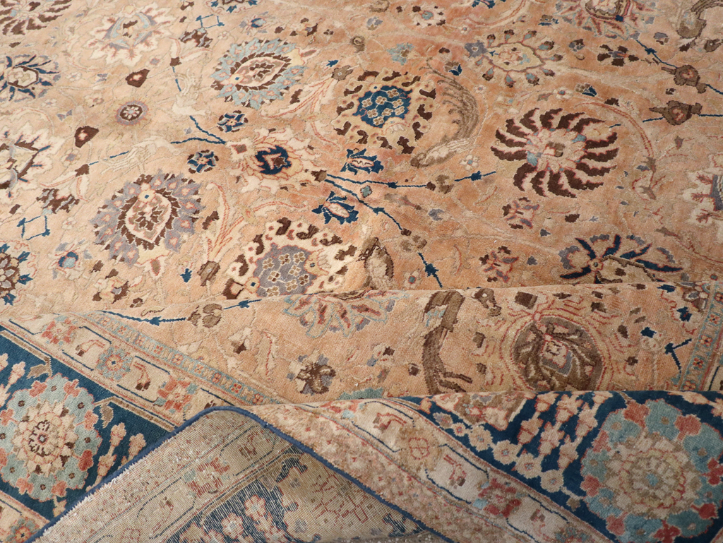 Antique Persian Tabriz Carpet, No.17211 - Galerie Shabab