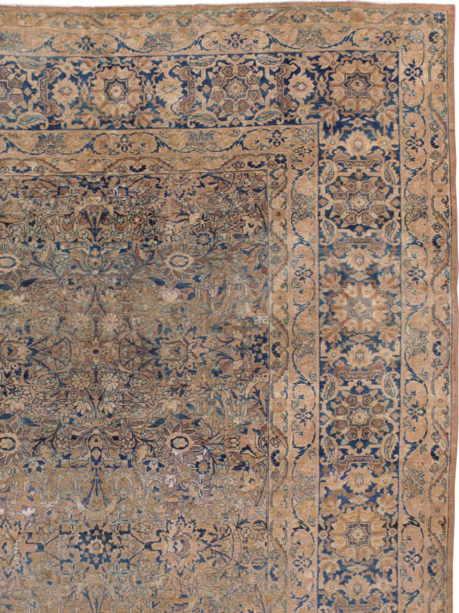 Antique Persian Lavar Kerman Carpet, No.17217 - Galerie Shabab