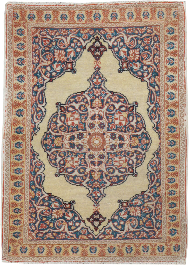 Antique Persian Tabriz Hagi Jalili Rug, No.17476 - Galerie Shabab