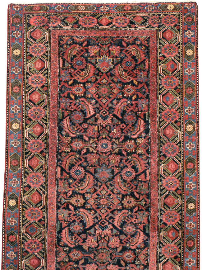 Vintage Persian Malayer Runner, No.17627 - Galerie Shabab