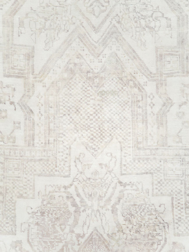 Vintage Cotton Agra Carpet, No.17643 - Galerie Shabab