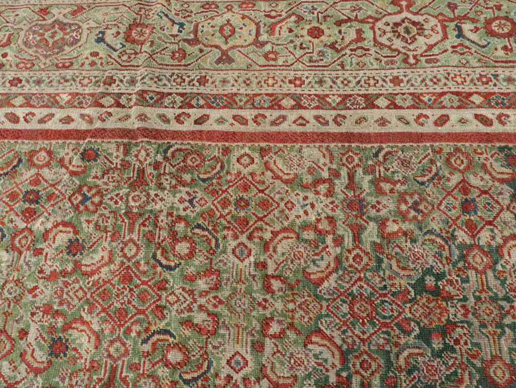 Antique Persian Mahal Carpet, No.17743 - Galerie Shabab