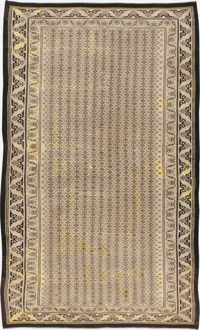 Vintage Indian Agra Rug, No.17800 - Galerie Shabab