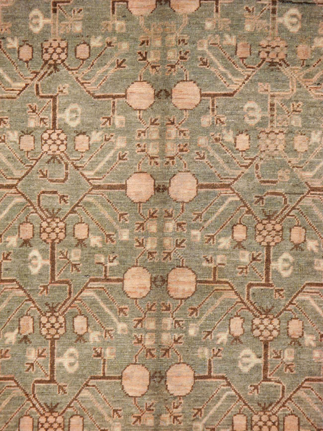 Vintage East Turkestan Khotan Gallery Carpet, No.17880 - Galerie Shabab