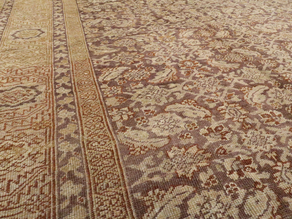 Antique Persian Mahal Carpet, No.18005 - Galerie Shabab