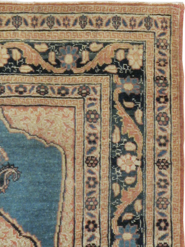 Antique Persian Tabriz Hagi Jalili Rug, No.18019 - Galerie Shabab