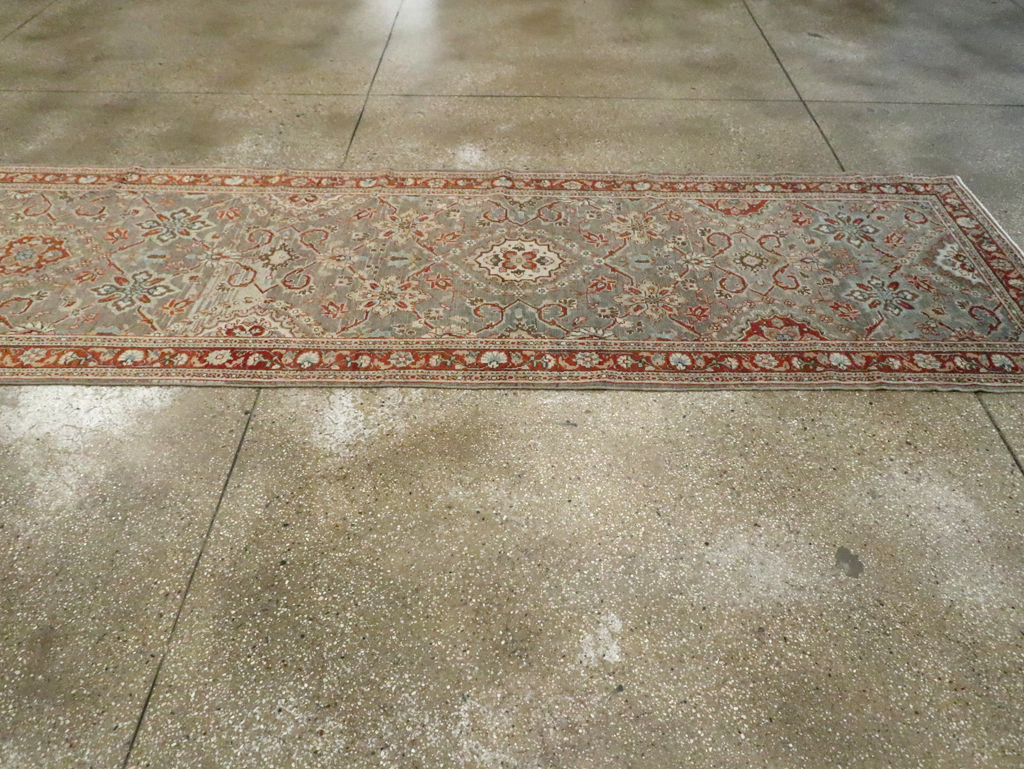 Vintage Persian Malayer Runner, No.18087 - Galerie Shabab