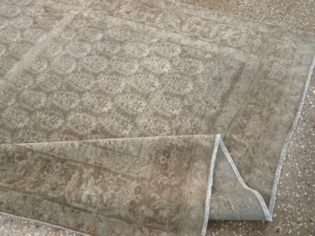 Antique Persian Tabriz Rug, No.18161 - Galerie Shabab