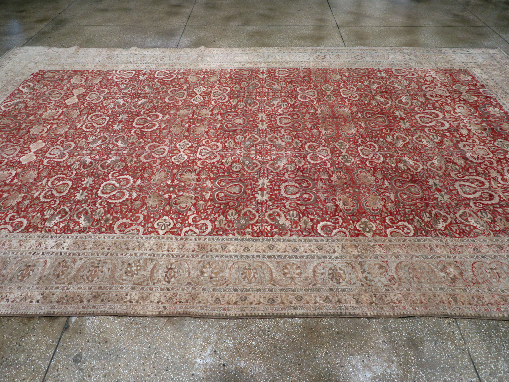 Antique Persian Tabriz Rug, No.18167 - Galerie Shabab