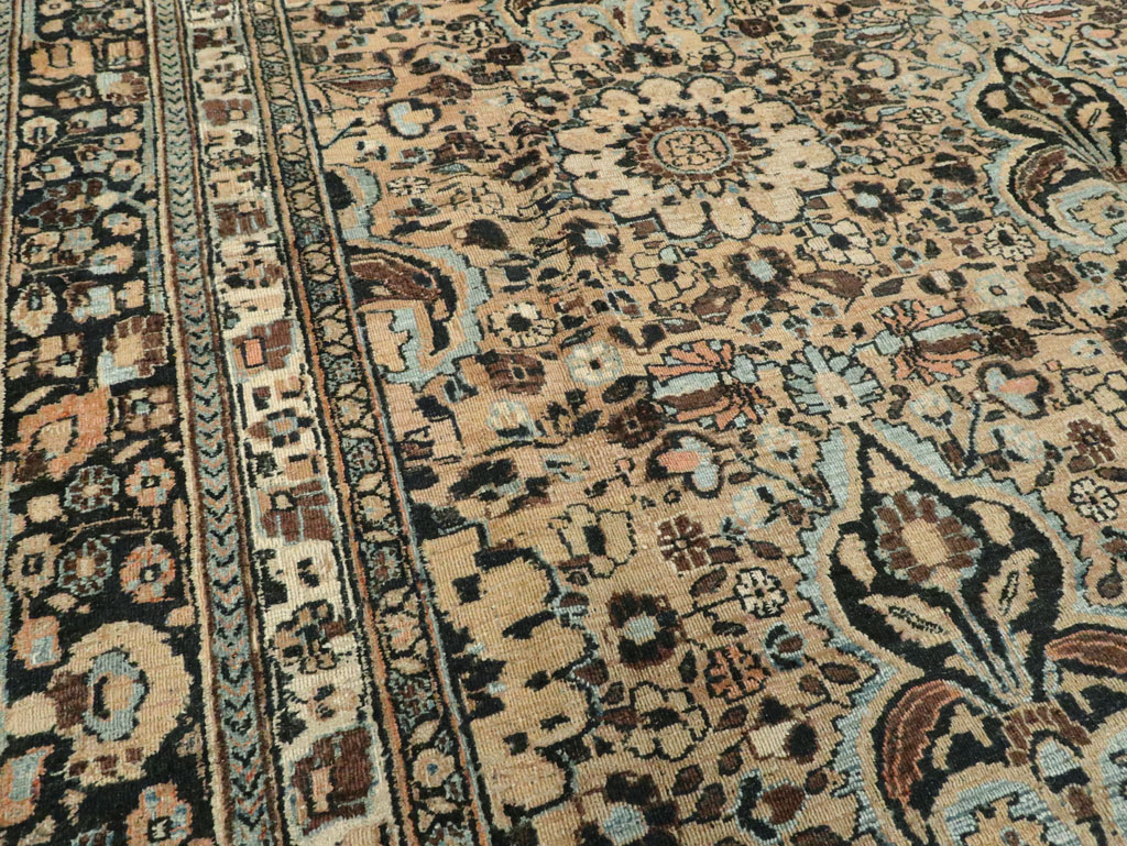 Antique Persian Mashad Carpet, No.18181 - Galerie Shabab