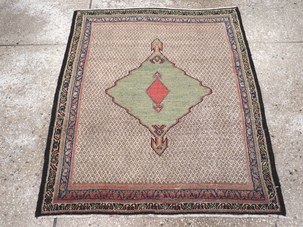 Vintage Persian Hamadan Rug, No.18461 - Galerie Shabab