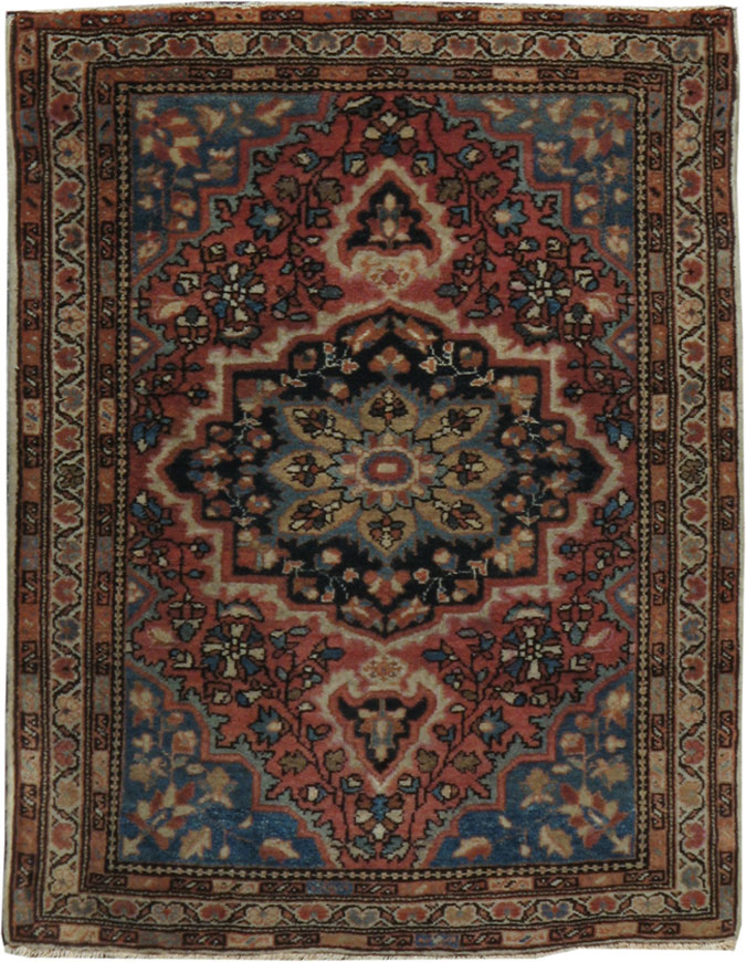 Antique Persian Sarouk Fereghan Rug, No.18482 - Galerie Shabab