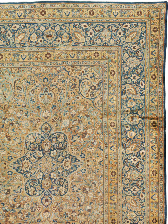 Antique Persian Mashad Carpet, No.18484 - Galerie Shabab