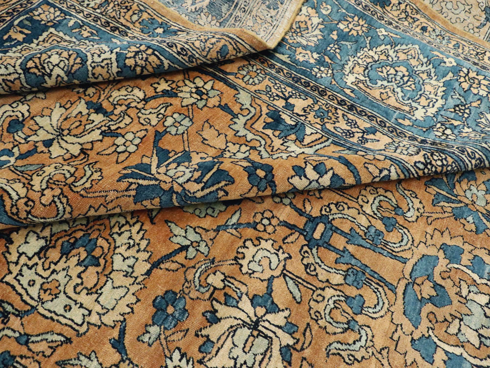 Antique Persian Lavar Kerman Carpet, No.18559 - Galerie Shabab