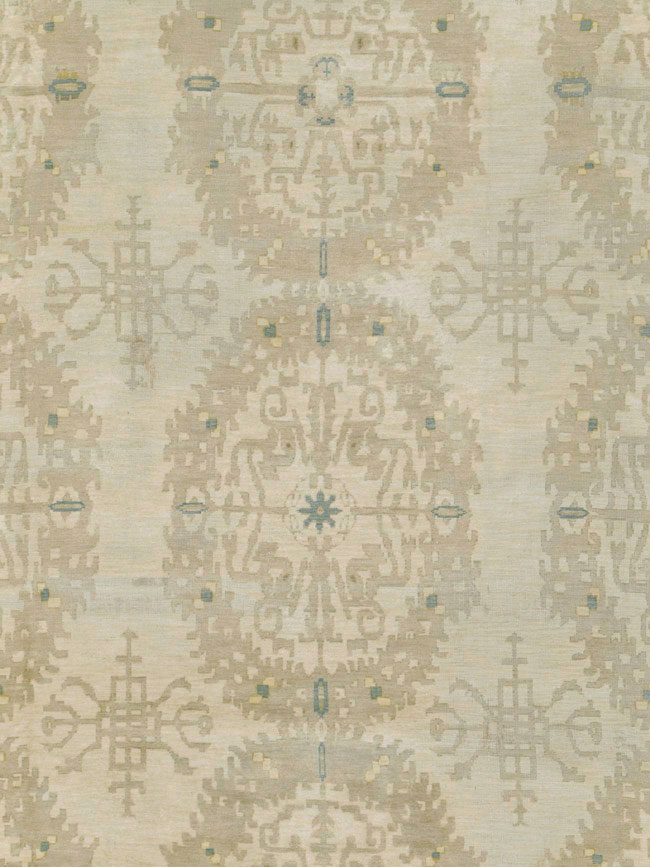 Modern Indian Lahore Large Room Size Carpet, No.18659 - Galerie Shabab