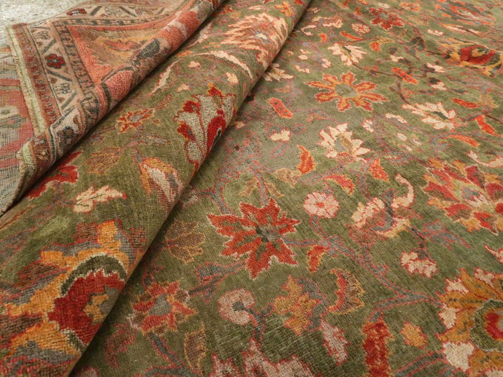 Antique Indian Amritsar Carpet, No.18732 - Galerie Shabab