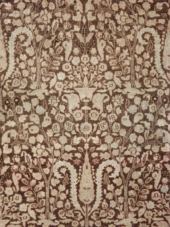 Antique Persian Mashad Carpet, No.18798 - Galerie Shabab