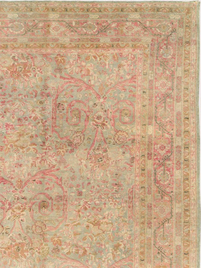 Antique Persian Tabriz Carpet, No.19057 - Galerie Shabab
