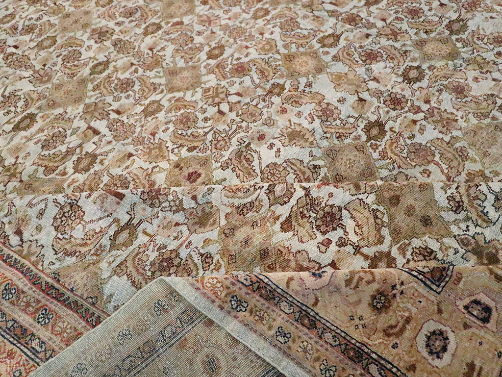 Antique Persian Mahal Carpet, No.19297 - Galerie Shabab