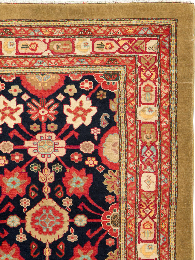 Vintage Inspired Persian Malayer Carpet, No.19963 - Galerie Shabab