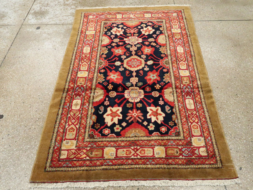 Vintage Inspired Persian Malayer Carpet, No.19963 - Galerie Shabab