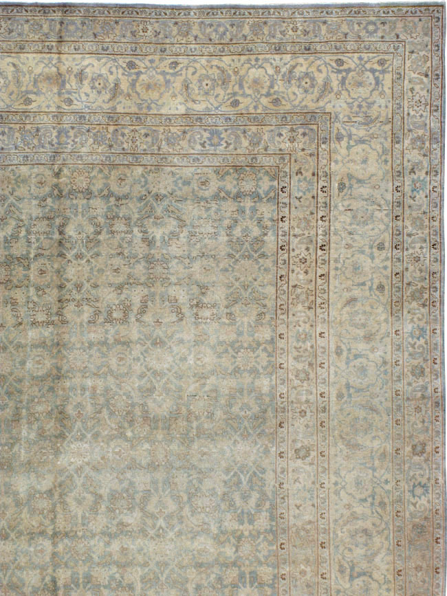 Antique Persian Tabriz Carpet, No.20023 - Galerie Shabab