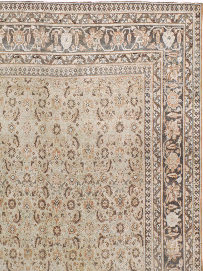 Antique Persian Tabriz Carpet, No.20025 - Galerie Shabab