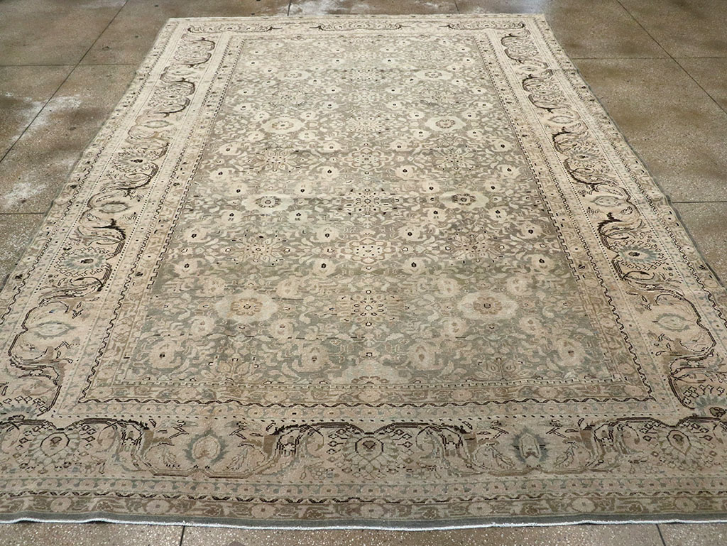 Vintage Persian Malayer Carpet, No.20049 - Galerie Shabab