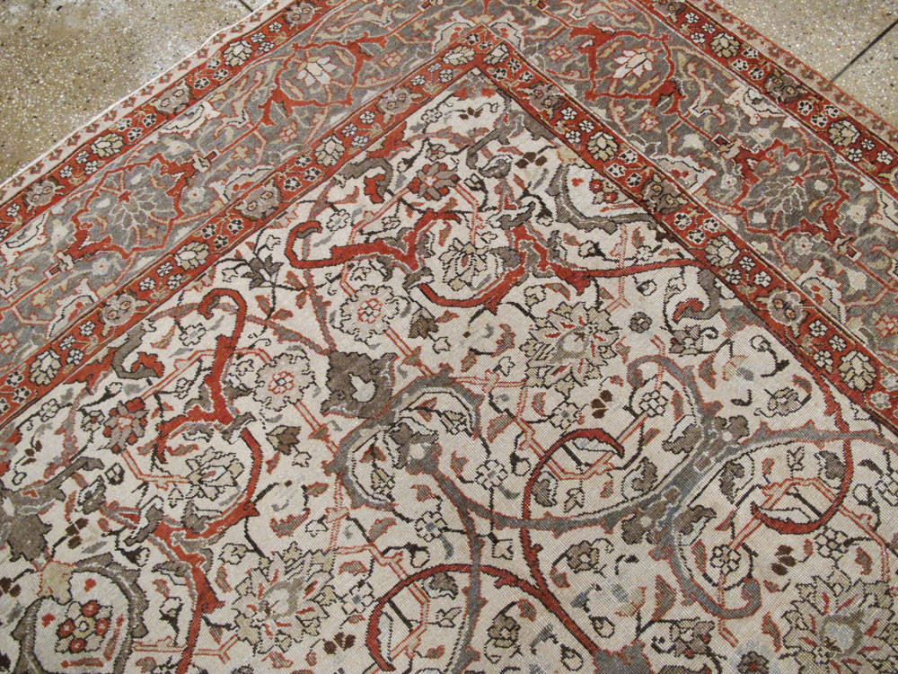 Vintage Persian Tabriz Carpet, No.20056 - Galerie Shabab