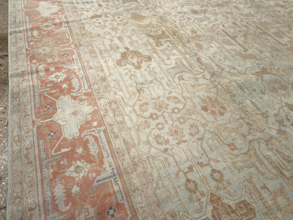 Antique Persian Tabriz Carpet, No.20288 - Galerie Shabab