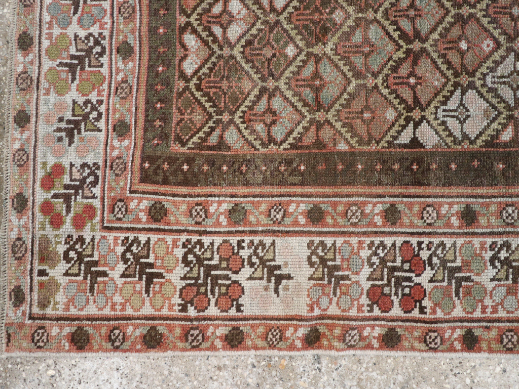 Vintage Persian Kurdish Runner, No.20435 - Galerie Shabab