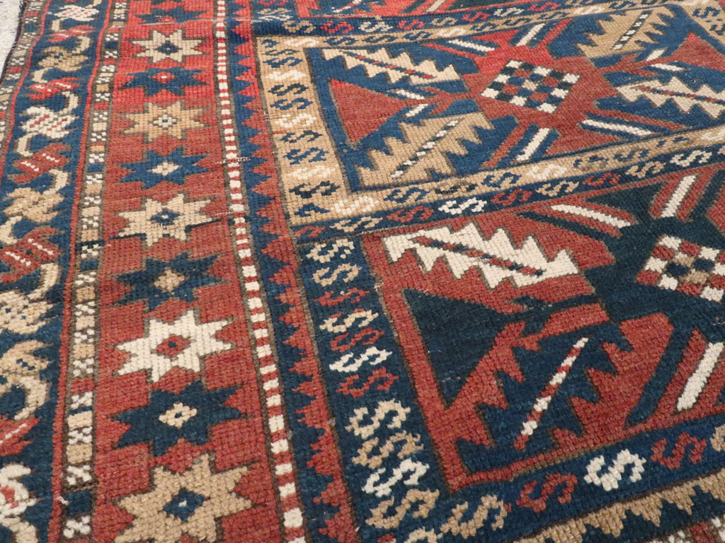 Antique Caucasian Kazak Rug, No.20467 - Galerie Shabab